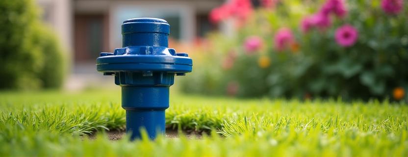 Gotowa studnia głębinowa w ogrodzie